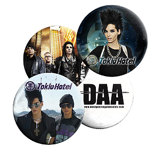 Buttons Tokio Hotel für DAA